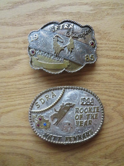 1980's Rookie Belt Buckles