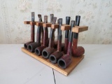 12 Day Pipe Rack w/ Pipes