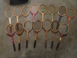 Wilson Wood Frame Tennis Rackets