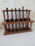 12 Day Pipe Rack w/ Pipes