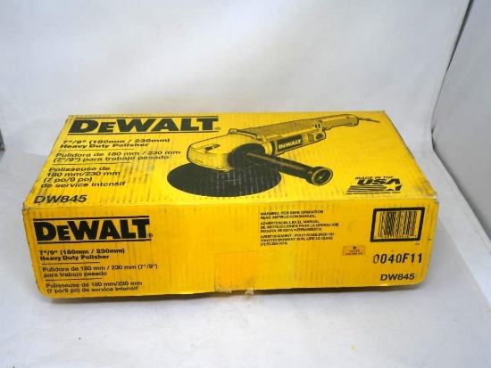 New Dewalt DW845 Heavy Duty Polisher