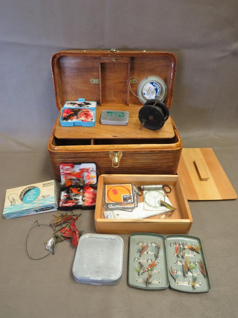Antique Wooden Tacklebox