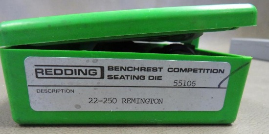 22-250 Redding Benchrest Competition Seating Die