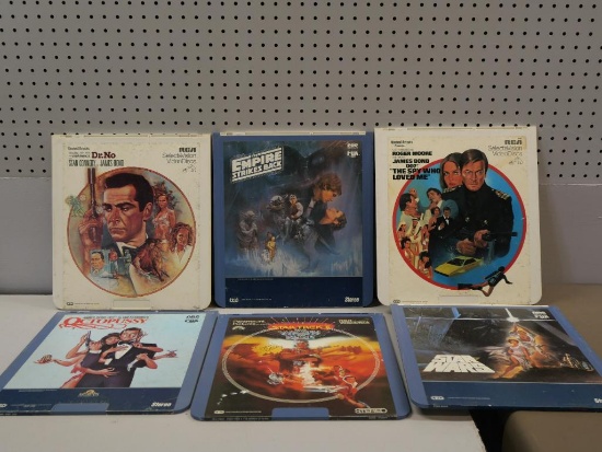 James Bond, Star Wars & Trek Selecta Vision Video Discs