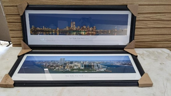 Framed NYC Twin Towers Art