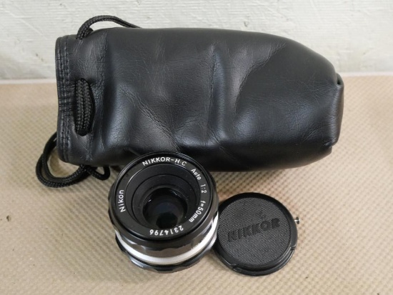 Nikkor Nikon HC 1:2 F=50mm Lens