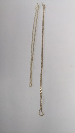 14Kt Yellow Gold Twisted Rope Necklaces