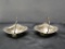 Two 800 Silver Candy Dishes