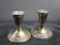 Towle #502 Weighted Sterling Candlesticks
