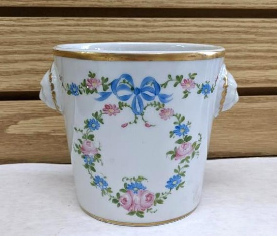 Hand Painted Limoges Planter