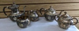 Marked Sterling Antique Tea Set
