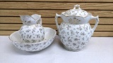 Antique Chamber Pot and Basin