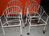 Classic Metal Patio Chairs