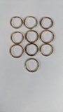 14K Hollow Gold Bands