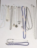 Faux Pearls and Strung Bead Costume Necklace Assortment