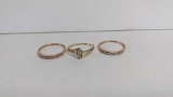 10K Gold and Diamond Ring Assortment