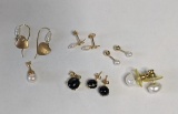 14K Yellow Gold and Pearl Assortment