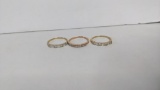 10K Gold Ring Assortment