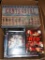 Box of Western DVD's with Centenial VHS Set