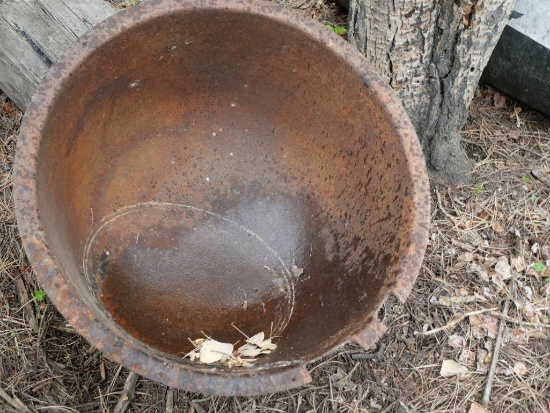 Large Iron Pot