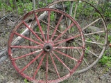 Two Wagon Wheels