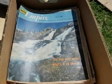 Box of 1960's Denver Post's Empire Magazines