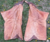 Leather Western Chaps