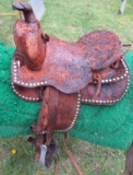 Antique Western Children's Saddle