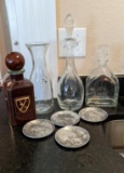 Decanters and Decorative Coasters