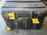 Two Stanley Hard Cases Loaded with Painting Gear