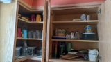 Contents of South Kitchen Cupboards