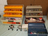 Two Loaded Tackle Boxes