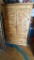 Raw Wood Armoire