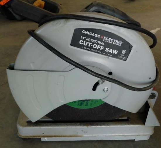 Chicago Electric Metal Cut Off Saw NO SHIPPING