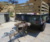 Military M105A2 Ammunition Trailer
