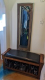 Entry Bench and Mirror