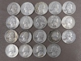 US Pre 1964 Washington Silver Quarter Coins