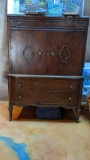 Antique Tall Boy Dresser