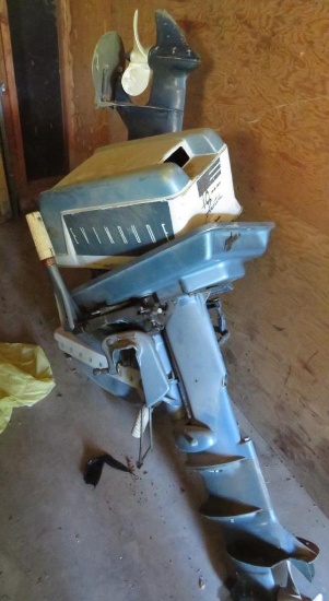 Two Evinrude Boat Motors