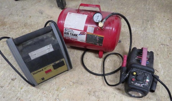Jump Boxes and Air Tank