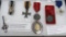 WWII German Medals In Display Case
