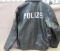 German Polizie Leather Police Jacket