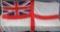 WWII British Aircraft Carrier Ensign Squadron Flag