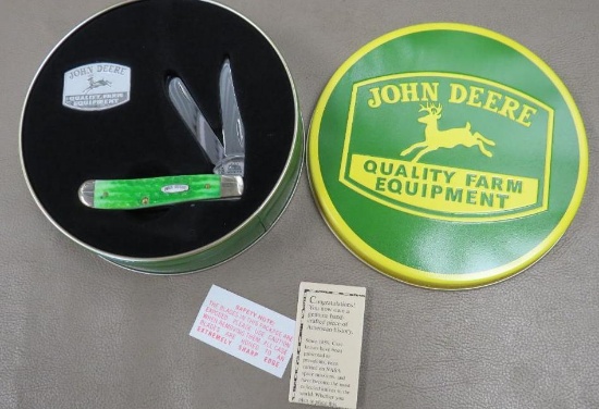 Case 6207SS John Deere Knife With Tin