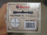 New Burris Fullfield Rifle Scope