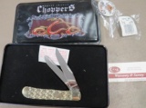 Case 6254 SS Orange County Choppers Knife with Tin