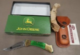 Case 58L SS John Deere Lock back Folding Knife