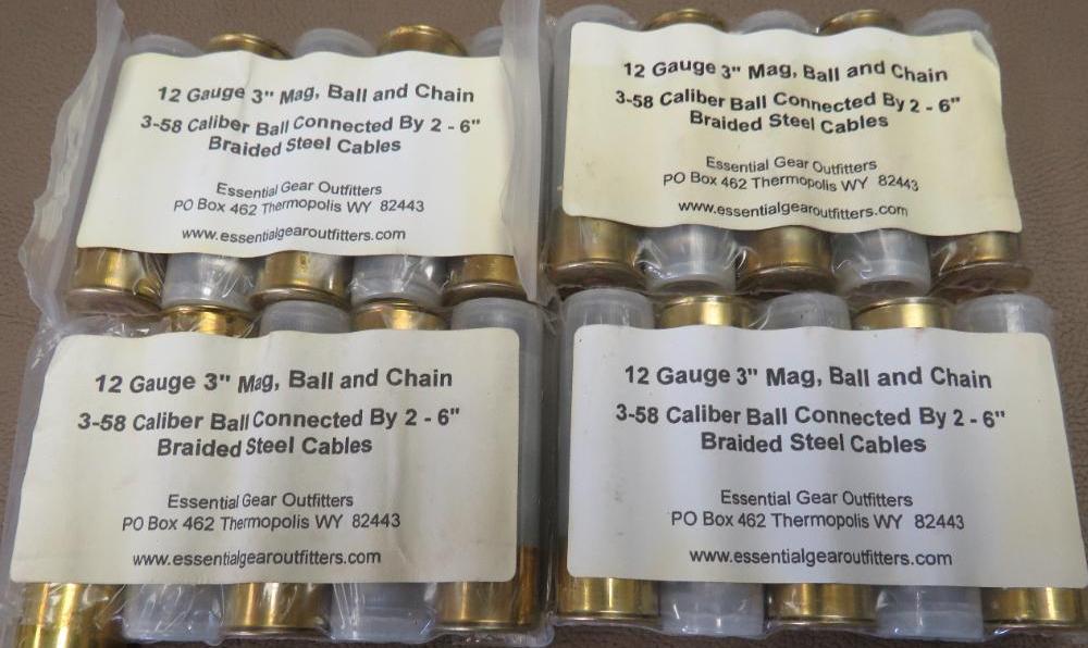 12 Gauge Ball and Chain Ammunition Proxibid