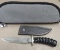 Robert Spradlin Custom Damascus Sheath Knife