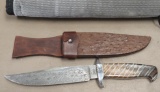 Todd Kopp Custom Bowie Sheath Knife